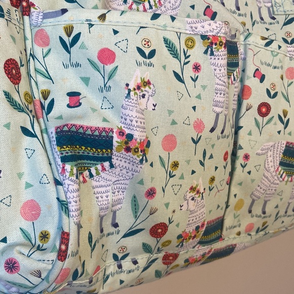 Llama Tote Bag. NWOT - Picture 2 of 5